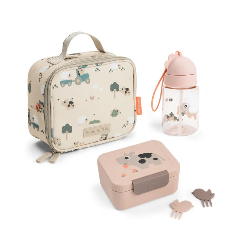 tiny farm termo madpakke-sæt - 2,8 L - sand/pudder