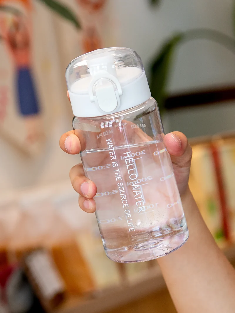 Gourde en plastique sans BPA 180 ml à 550 ml avec filtre