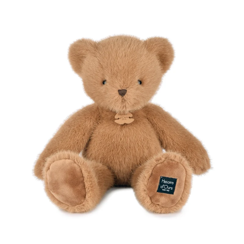 Peluche Ours Clementin 38cm - Praline Cacahuète