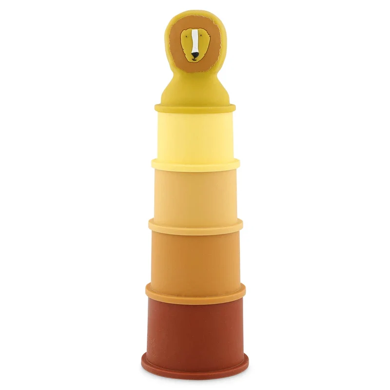 Jouets de bain empilables - Mr Lion