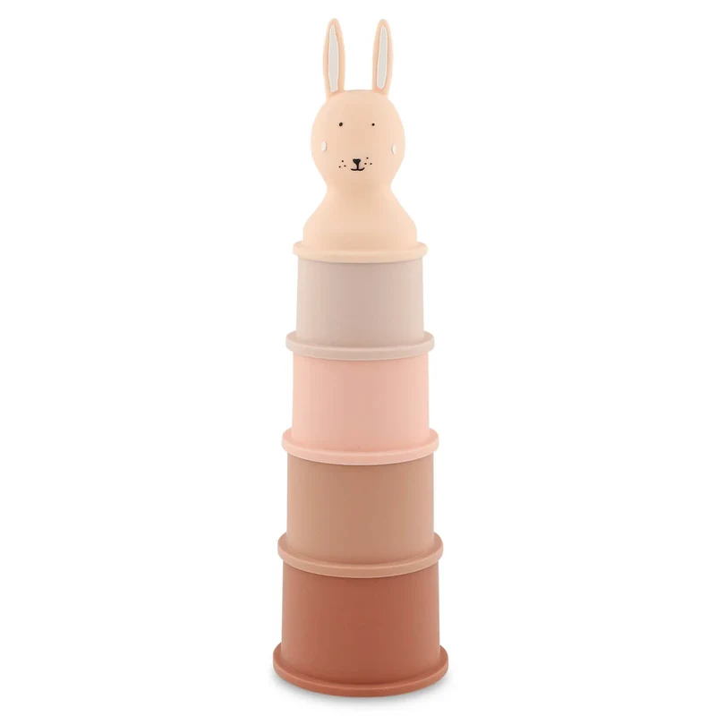 Jouets de bain empilables - Mrs Rabbit