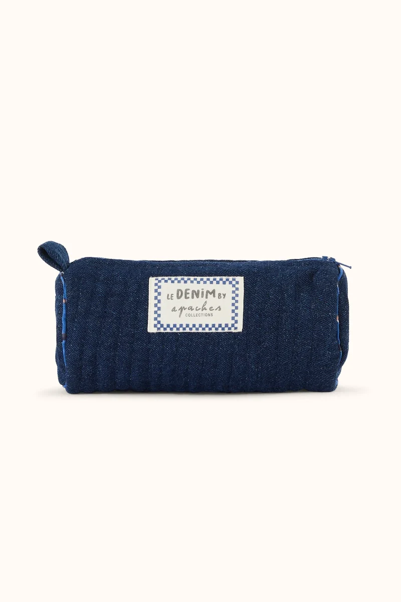 Trousse Opal Denim Foncé - Apaches Collections
