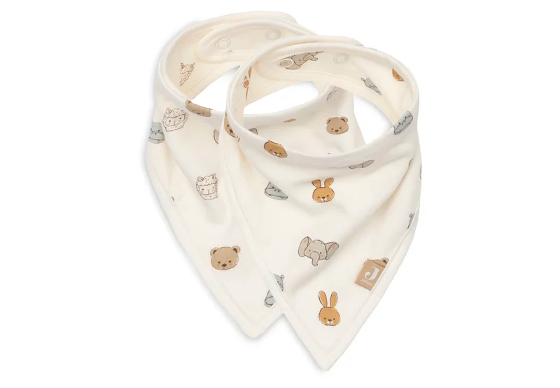 Lot de 2 bavoirs bandana - Jollies