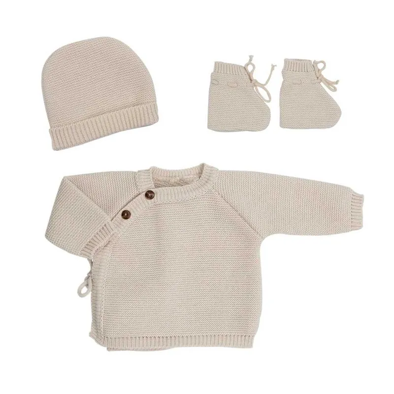 Ensemble Naissance en maille - Sable