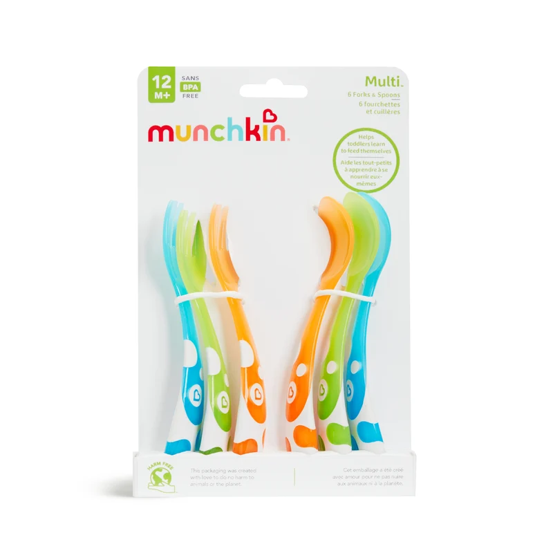 Multi Forks and Spoons, 6 pack