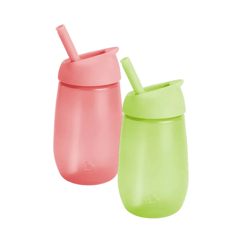 Simple Clean Straw Cup 10oz/296ml - 2 Pack (12months+)