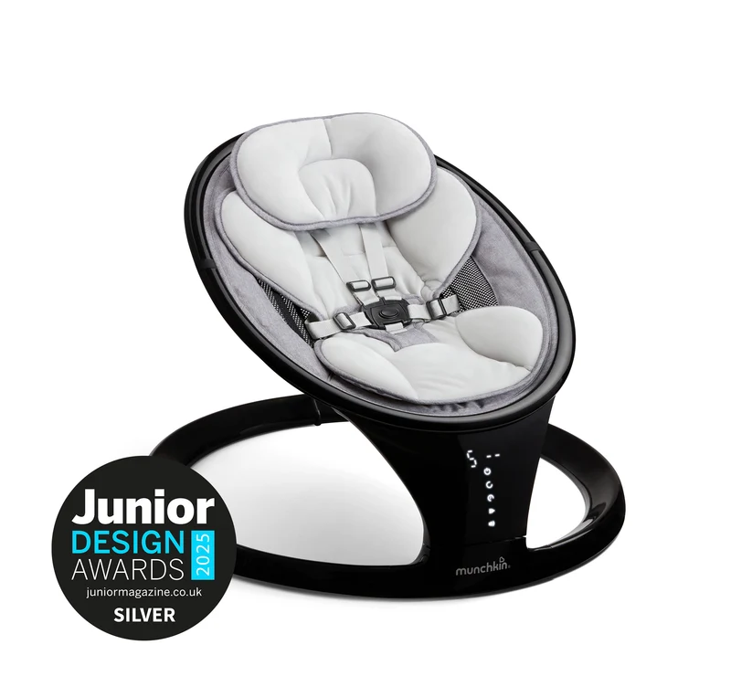 Bluetooth® Baby Swing Chair & Seat, Black