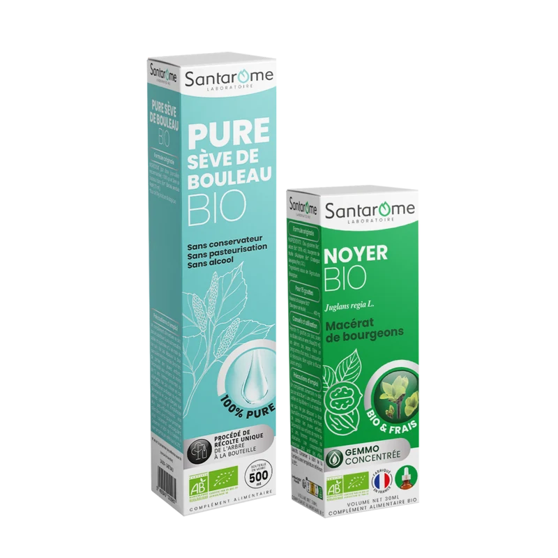 Pack Sève de Bouleau & Noyer
