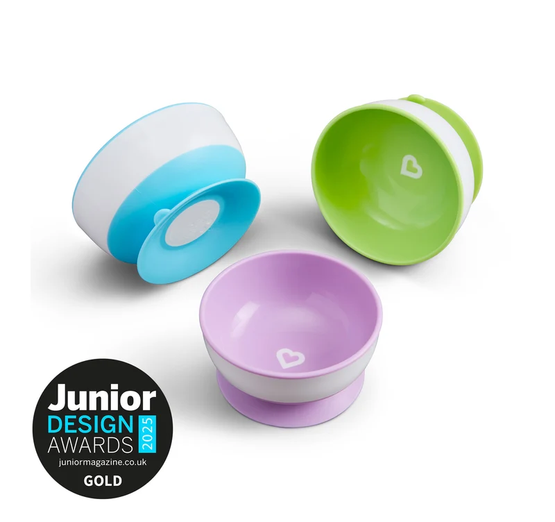 Stay Put™ Suction Bowls, 3 Pack