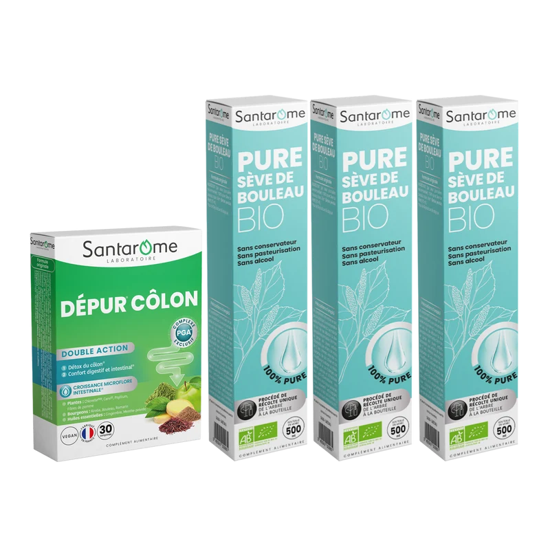 Pack Détox & Dépur Côlon