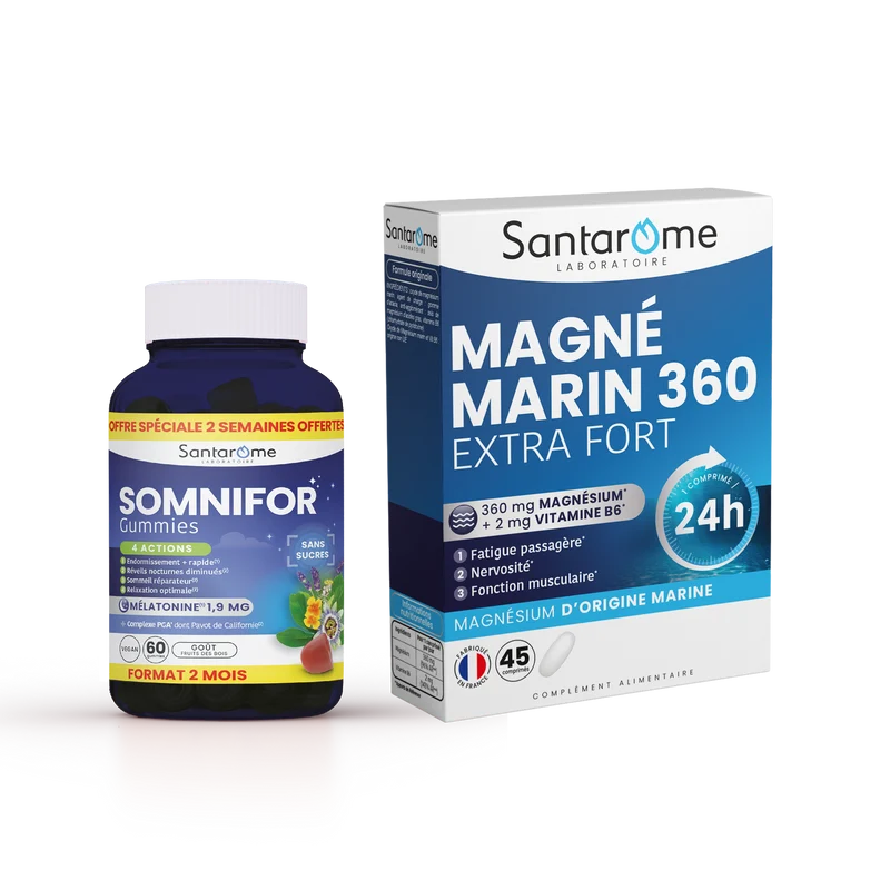 Pack gummies mélatonine & magnésium