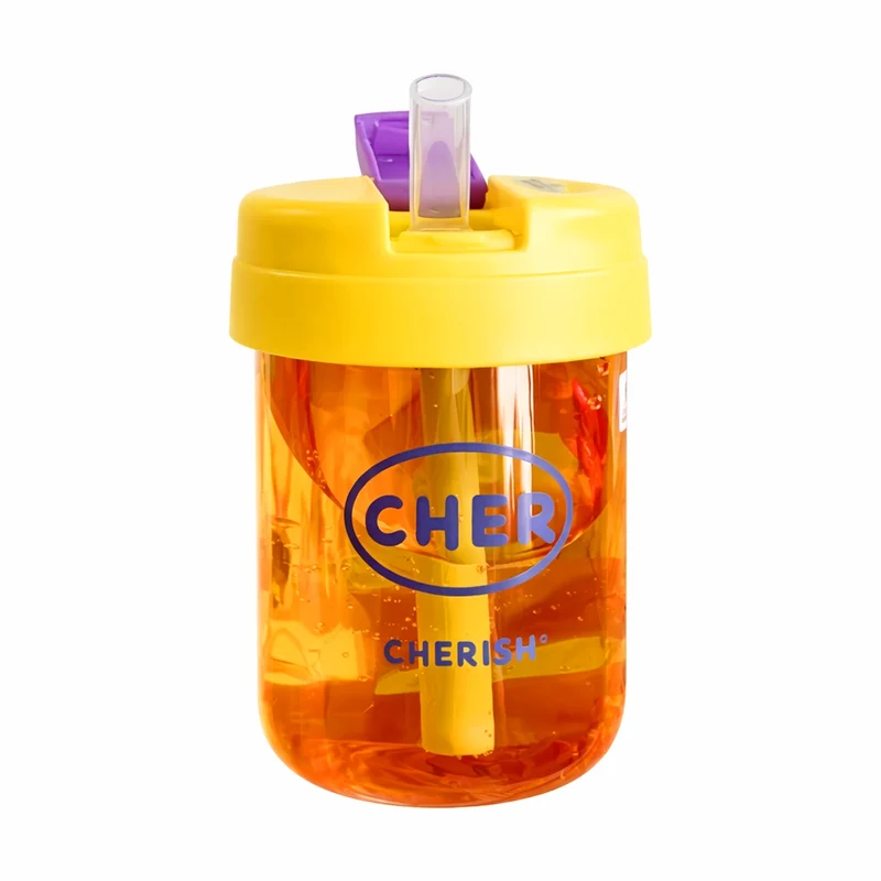 Gourde Enfant Gobelet 330ml avec Paille