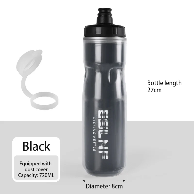 Gourde de vélo 720 ml isotherme