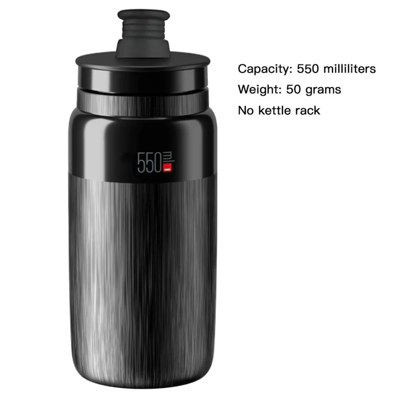 Gourde de vélo en plastique sans BPA 550 ml