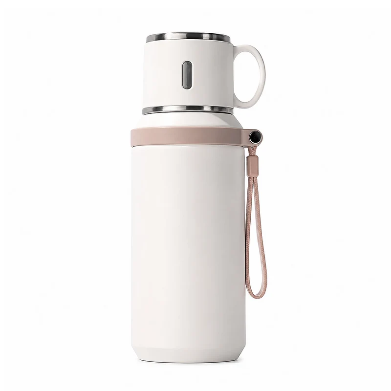 Gourde Inox 600ml avec Tasse