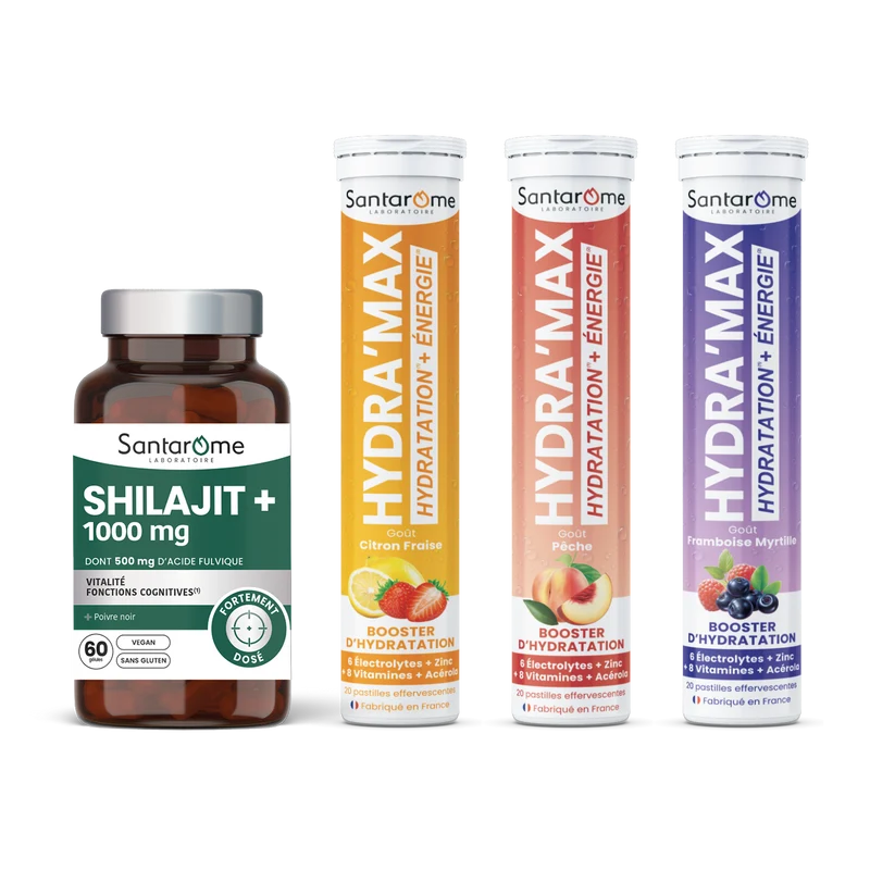 Pack Sportifs - Shilajit + Électrolytes