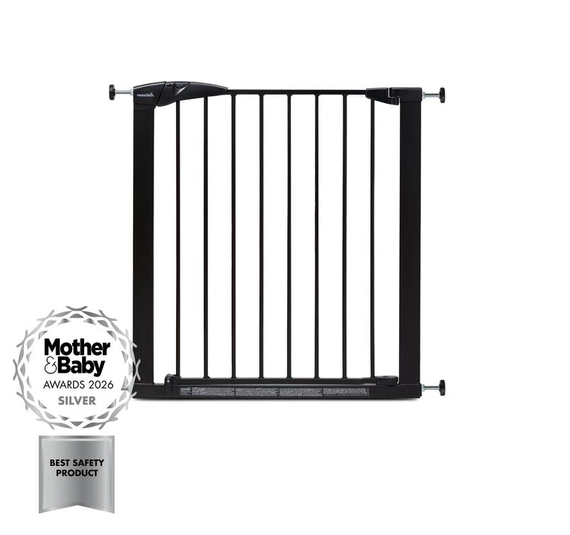 Maxi-Secure Pressure Fit Safety Gate, 76 - 82cm (Black)