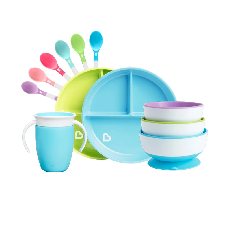 Mini Bites Weaning Bundle (Blue)
