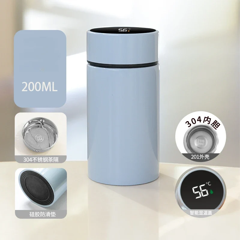 Gourde en inox 200 ml avec filtre