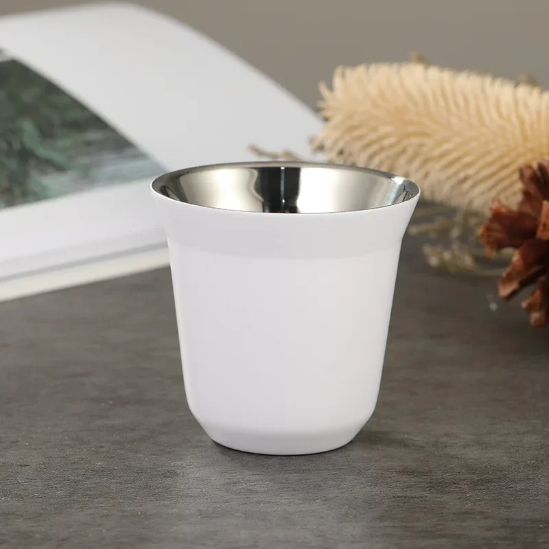 Gourde à café en inox isotherme