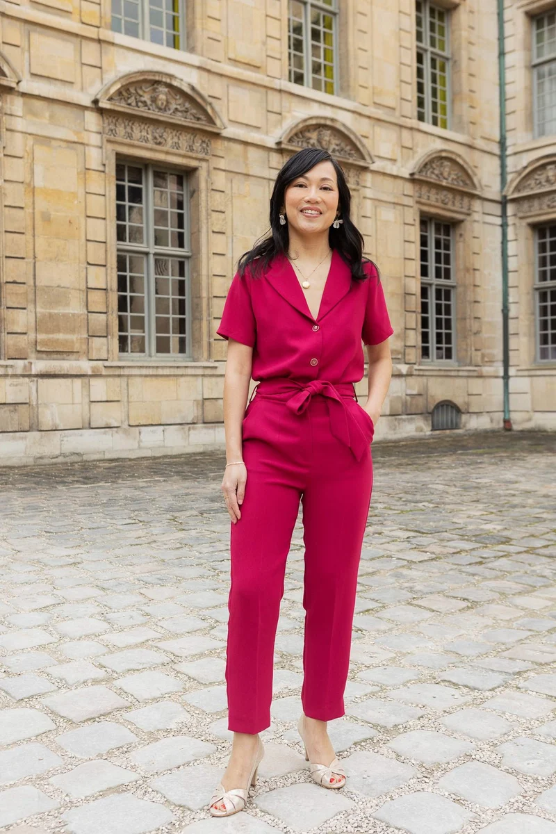 Combinaison Juliette - cerise