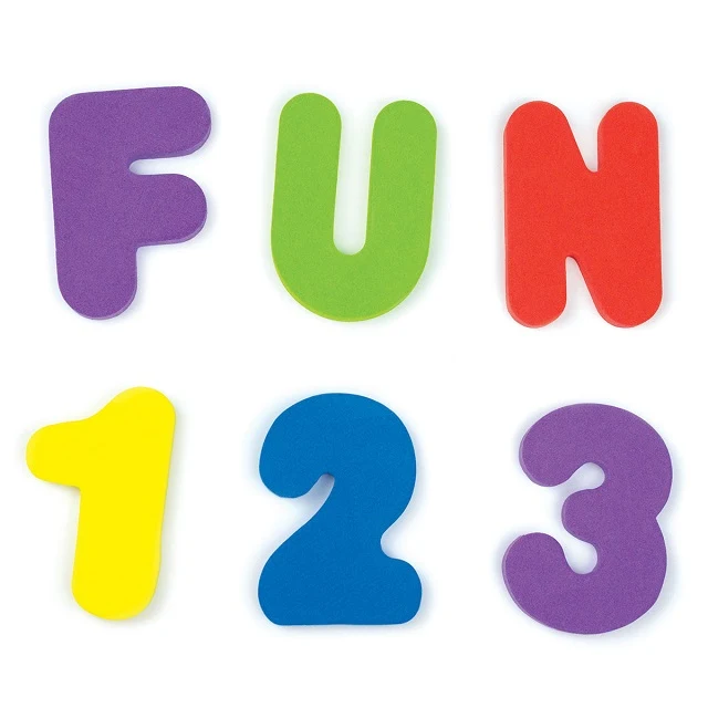 Learn Bathtime Letters & Numbers