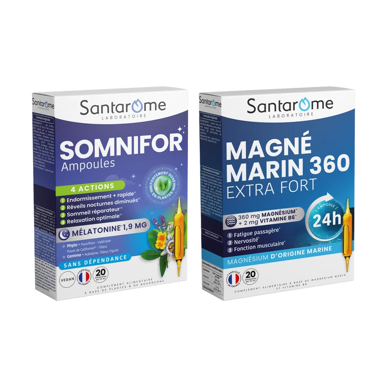 Pack Sommeil & Magnésium - Ampoules