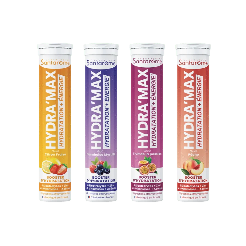 Pack Découverte HYDRA'MAX - Pastilles Hydratation