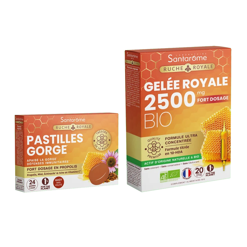 Pack Maux de gorge – Ruche Royale