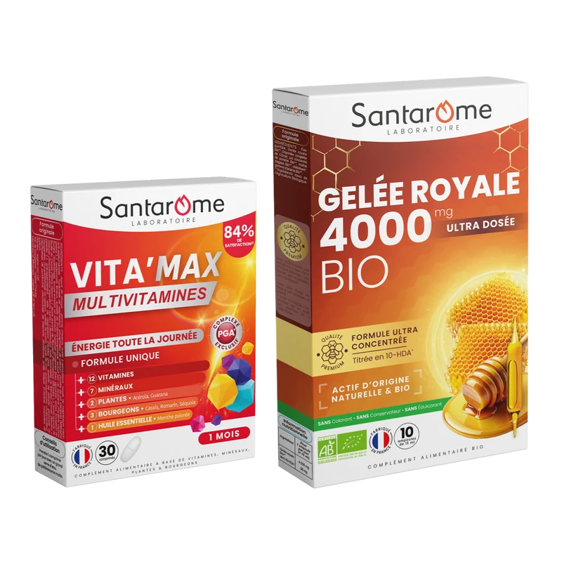 Pack Gelée Royale 4000 & Multivitamines