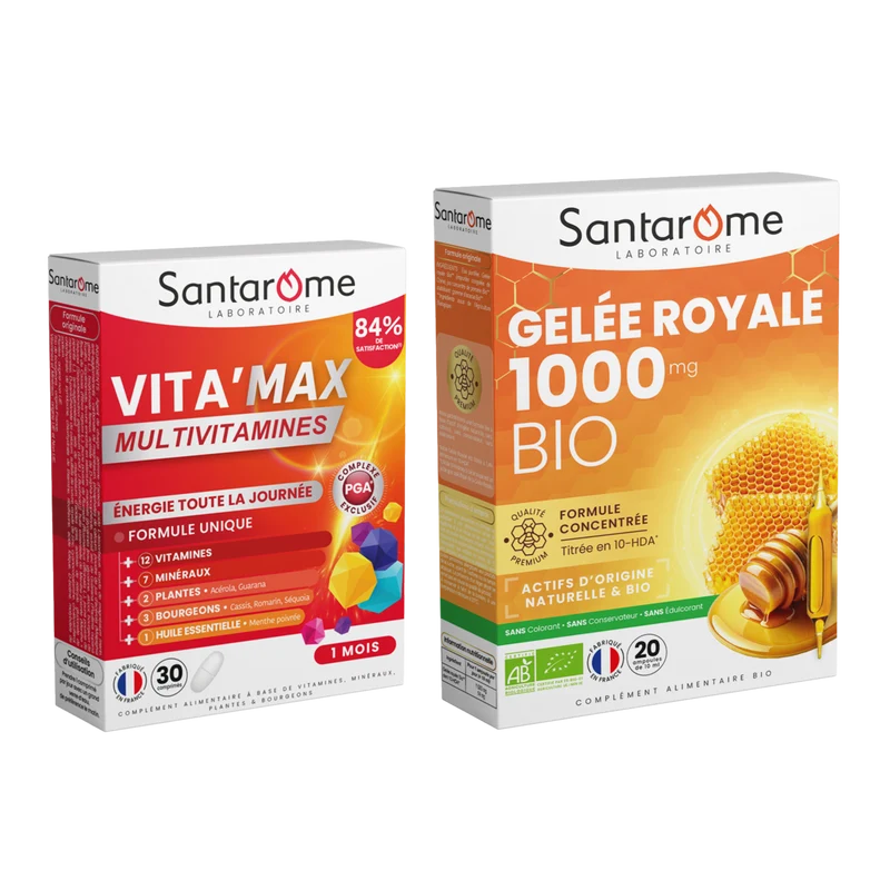 Pack Gelée Royale 1000 & Multivitamines
