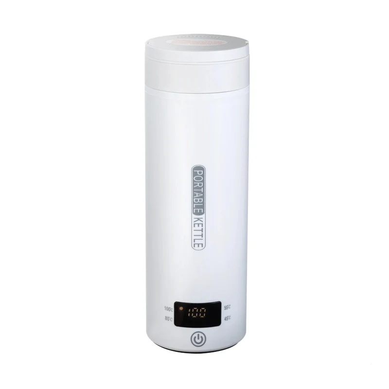Gourde Isotherme Chauffante Blanc
