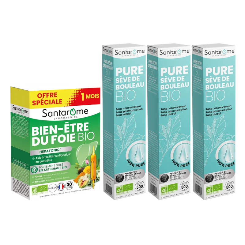 Pack Détox du Foie - 30 ampoules