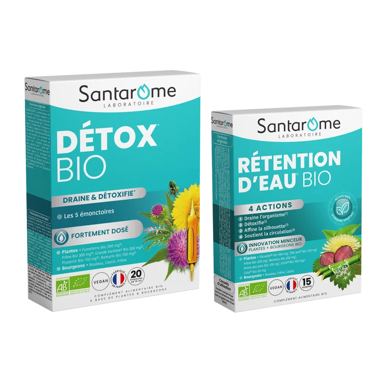 Pack Détox & Rétention d'eau