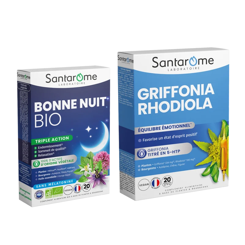 Pack Humeur & Sommeil – Sans mélatonine