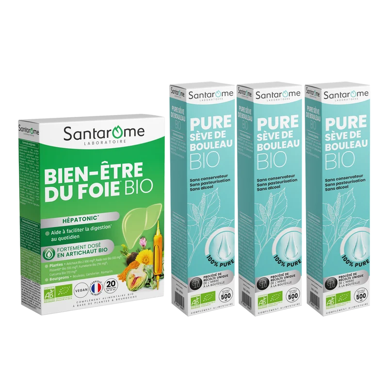 Pack Détox du Foie - Ampoules
