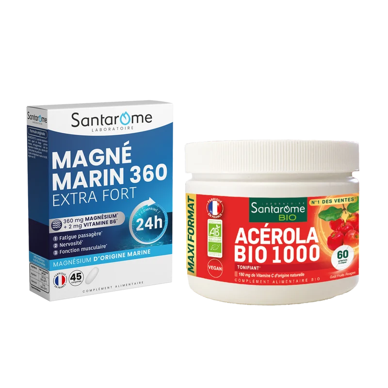Pack Vitamine C & Magnésium - Comprimés