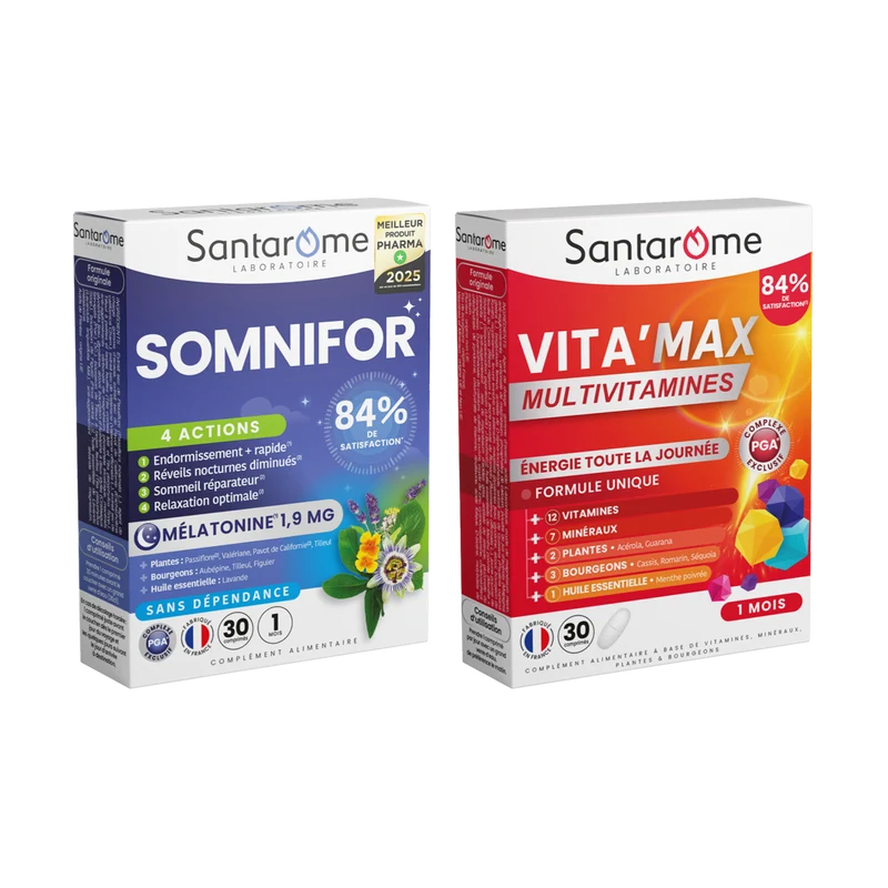 Pack Vitalité & sommeil - Comprimés