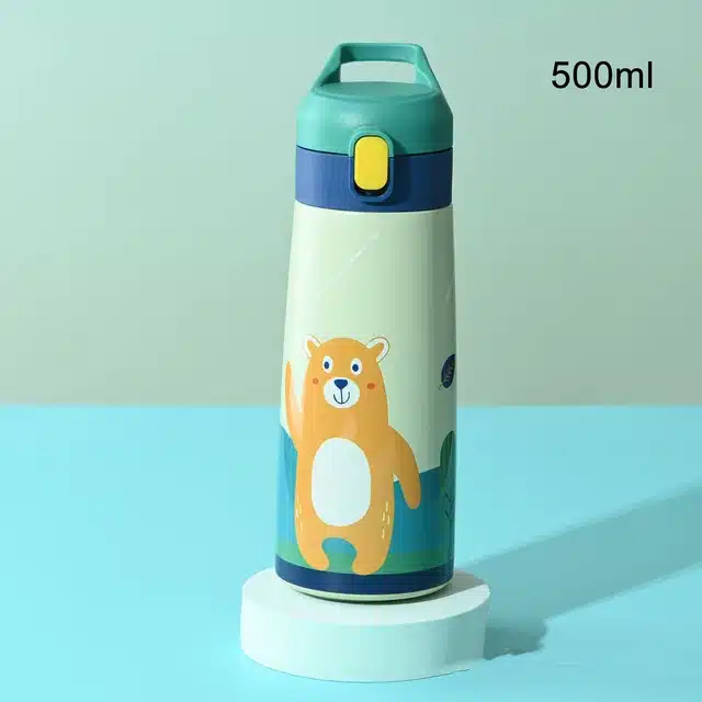 Gourde enfant Thermos avec Paille intégré