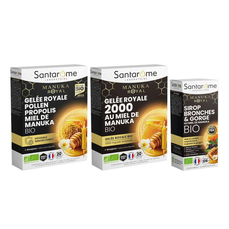Pack Immunité Manuka Royal - Ampoules