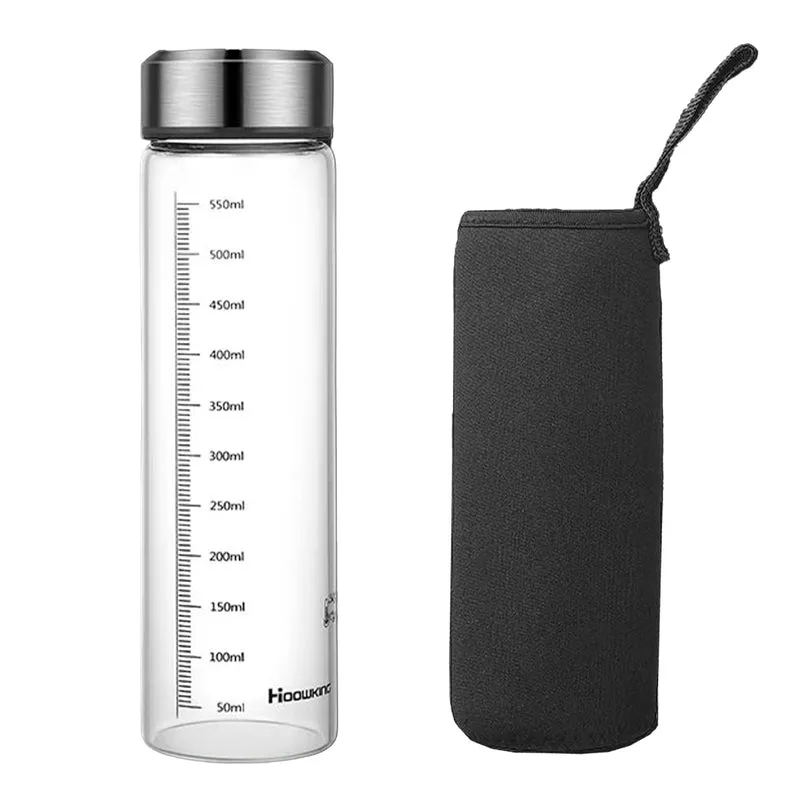 Gourde en Verre Petit Format Graduée
