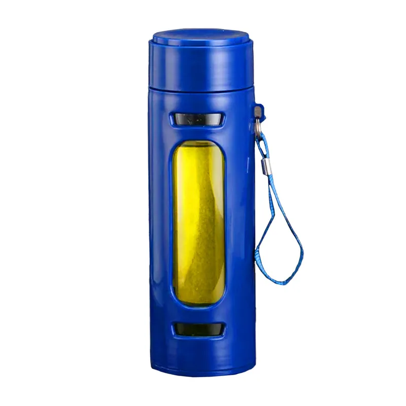 Gourde en Verre avec Protection