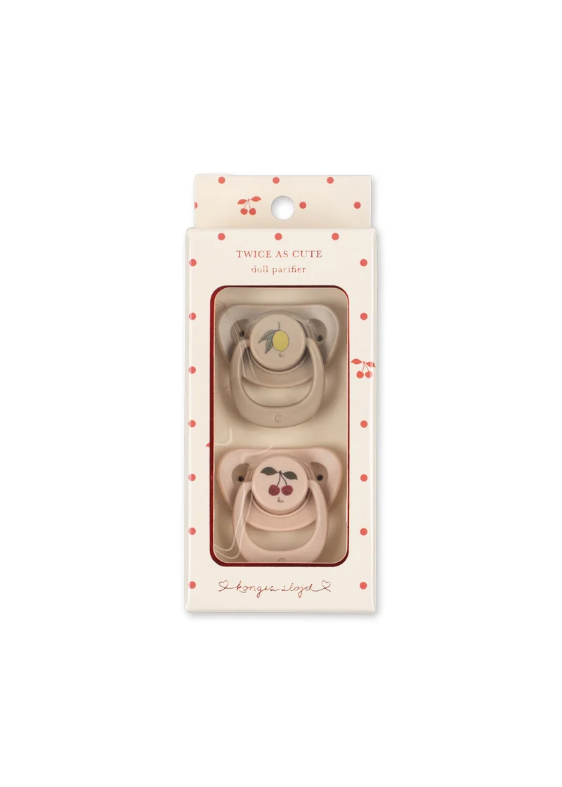 Lot de 2 tétines pour poupée