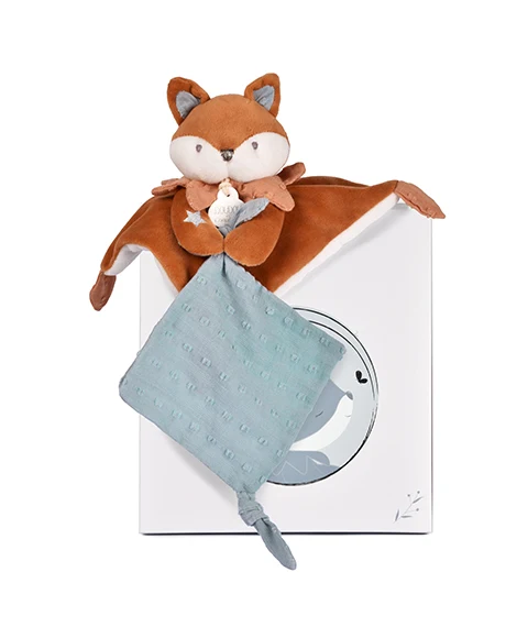 Doudou attache sucette - Renard Timo