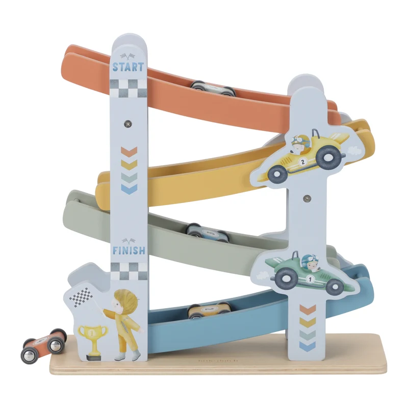 Circuit rampe en bois