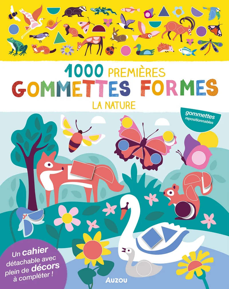 1000 Premières gommettes - La nature