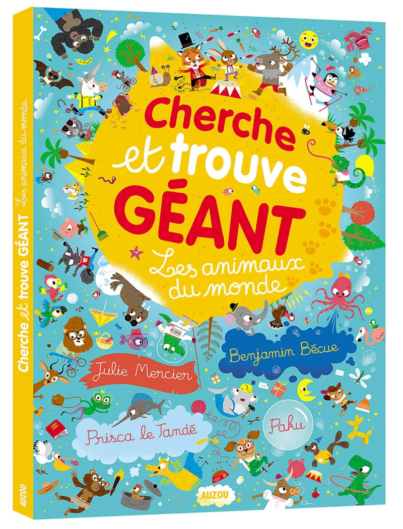 Cherche et trouve géant - Les animaux du monde