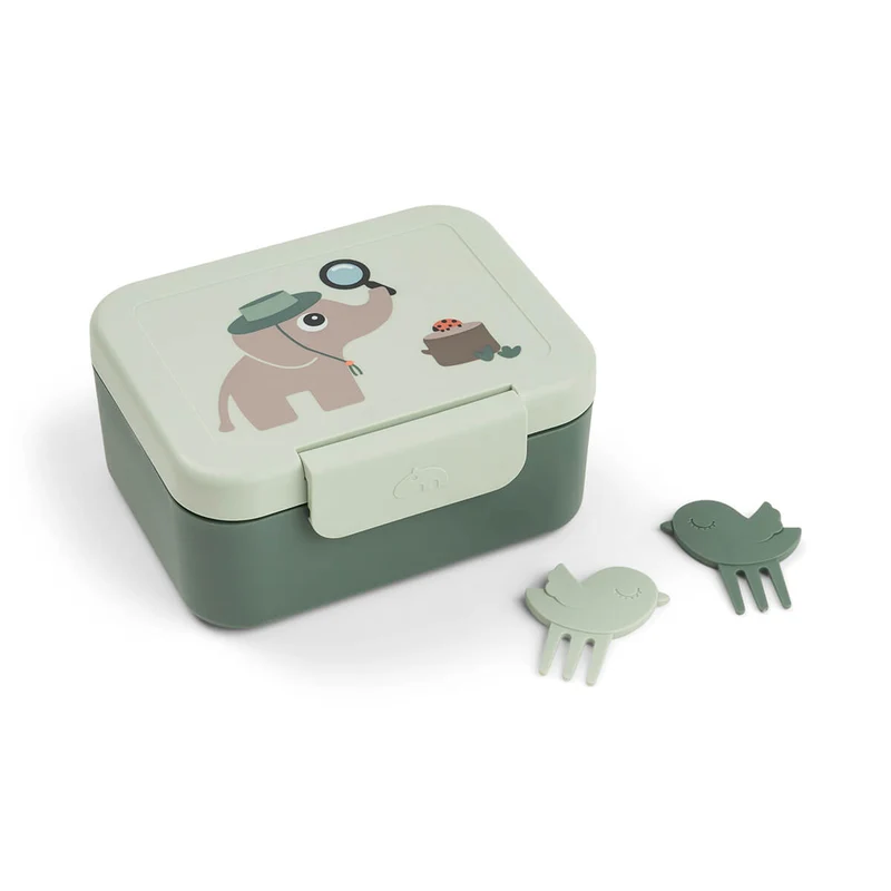 Lille madkasse med snackpicks - Tiny trails - Grøn