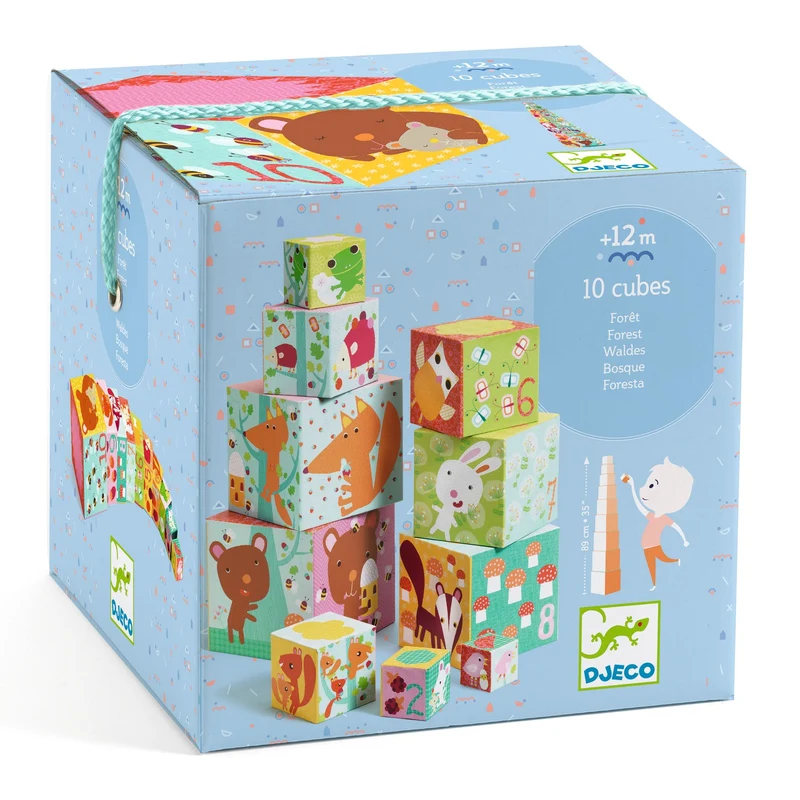 Cubes à empiler - Forêt