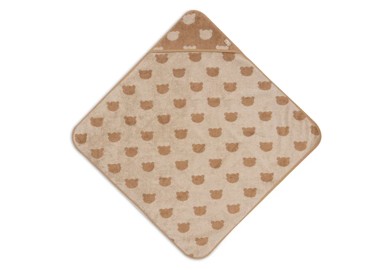Cape de bain 75x75 cm - Jacquard Teddy Bear